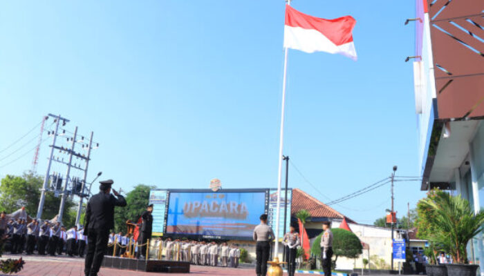 Polres Ngawi Gelar Upacara Hari Lahir Pancasila 2026, Teguhkan Semangat Persatuan Bangsa