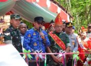 Danrem 132/Tadulako Resmikan Jembatan Perintis Garuda, Perkuat Konektivitas dan Dorong Ekonomi Morowali Utara