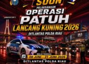 Operasi Patuh Lancang Kuning 2026 Digelar Serentak di Riau, Fokus pada 10 Sasaran Prioritas Pelanggaran Lalu Lintas