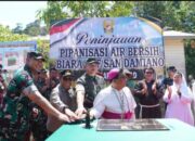 Kasad Resmikan Pipanisasi Air Bersih dan Reboisasi di Tapteng, Tekankan Semangat Gotong Royong