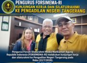 Keterbukaan Informasi Jadi Sorotan, PN Tangerang dan FORSIMEMA Dorong Peliputan Eksekusi Lahan yang Transparan