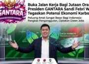 Potensi Ekonomi Karbon Dinilai Mampu Buka Lapangan Kerja, GANTARA Dorong Pengembangan Green Jobs