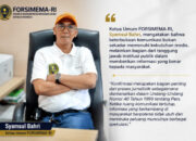 FORSIMEMA-RI: Komunikasi Terbuka dengan Pers Penting untuk Menjaga Kepercayaan Publik